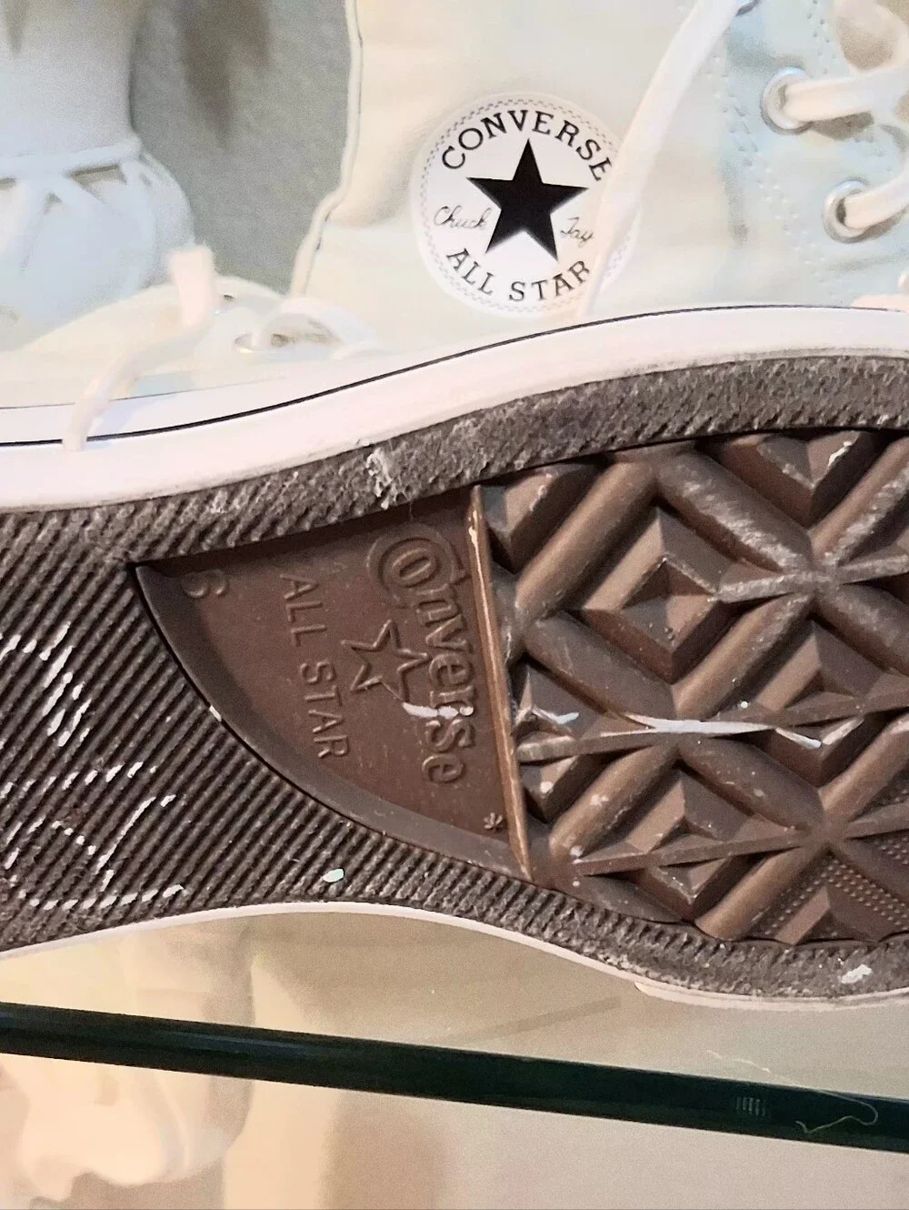 NEW Convetse All Star "Lift" Mint Green - Picture 5 of 7